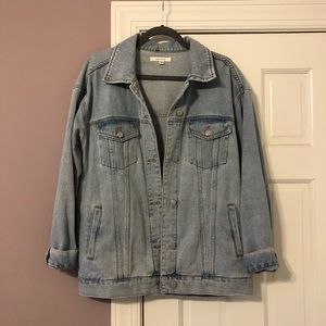 Pacsun Trucker Denim Jacket Oversized